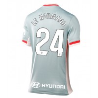 Camisa de Futebol Atletico Madrid Robin Le Normand #24 Equipamento Secundário Mulheres 2024-25 Manga Curta